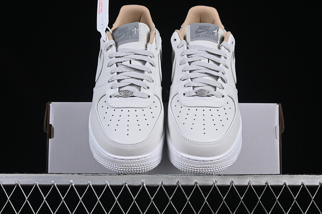 Nike [IB1406-111]-[AIR FORCE 1 07 LOW WHITE/GREY]-[WOMAN:36-39]-[MAN:40-45] - Image 13