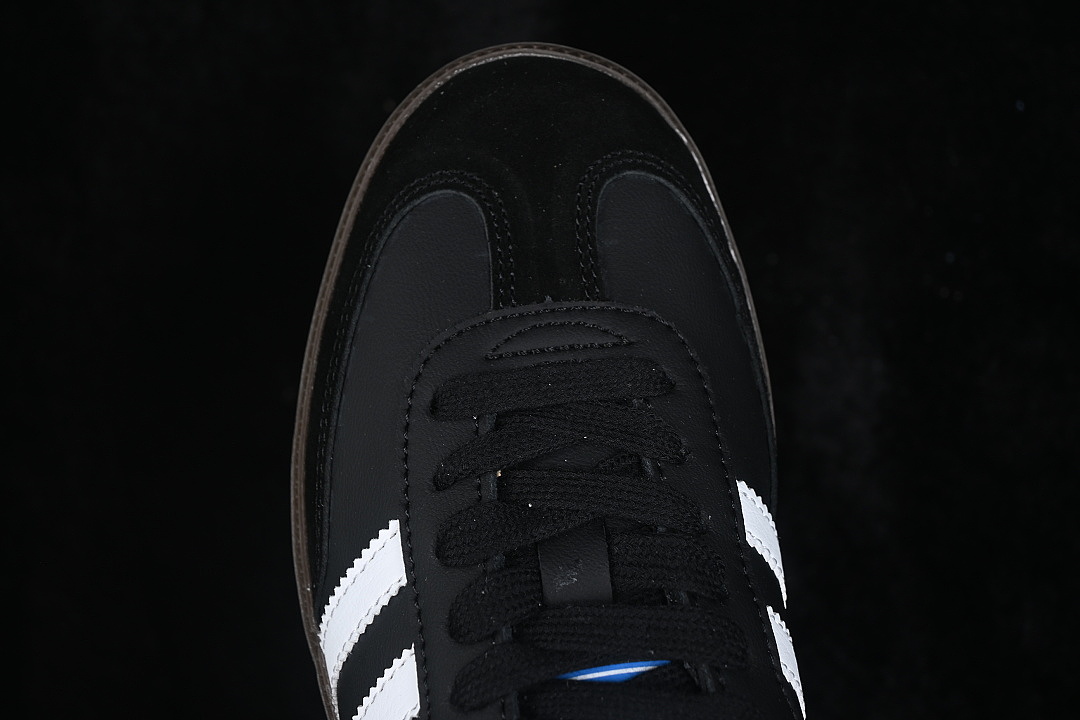 Adidas [LB3815]-[SAMBA OG CLOVER CASUAL HALF DRAG BLACK/WHITE]-[WOMAN:35-39]-[MAN:40-45] - Image 9