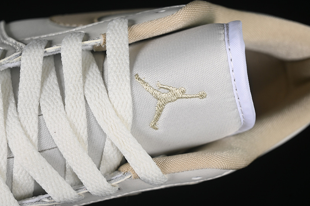 Jordan [DC0774-112]-[AIR JORDAN 1 LOW SAIL/PALE IVORY/RATTAN]-[WOMAN:36-39]-[MAN:40-46] - Image 9