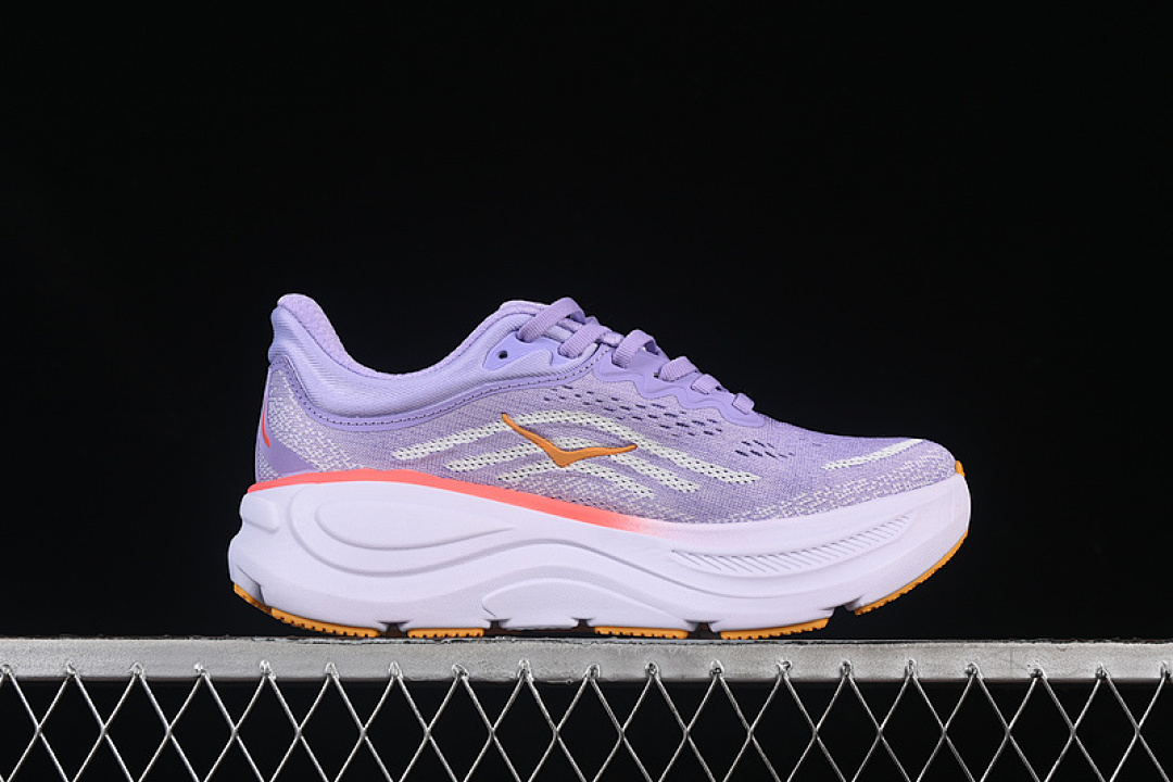 On Running [1162012 AGH]-[HOKA ONE BONDI 9 WHITE/PURPLE/ORANGE]-[WOMAN:36-41] - Image 16