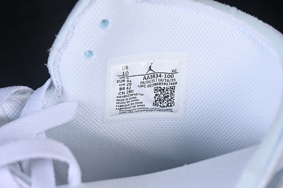 Unbranded [AA3834-100]-[JORDAN 1 RETRO HIGH WHITE/WHITE]-[MAN:40-48.5] - Image 6