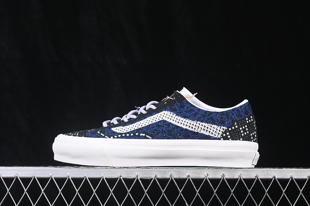 Unbranded [VN000EFKBX9]-[OLD SKOOL 36 KNIT CASUAL SNEAKERS NAVY BLUE/BLACK]-[WOMAN:35-39]-[MAN:40-44], photo 1