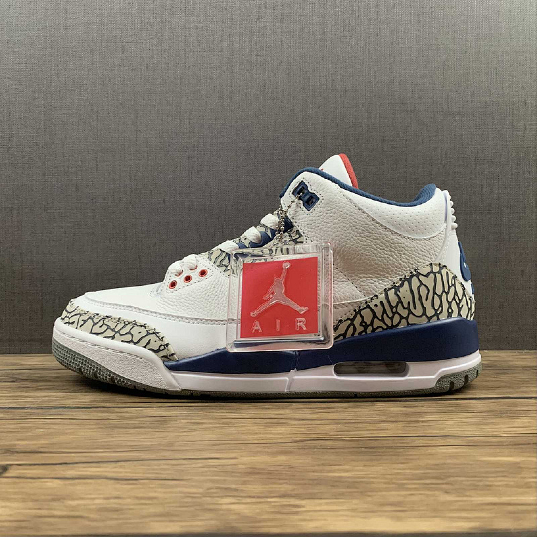 Jordan [854262-106]-[AIR JORDAN 3 RETRO OG 2016 WHITE/WHITE/TRUE BLUE]-[MAN:40-47.5], photo 1