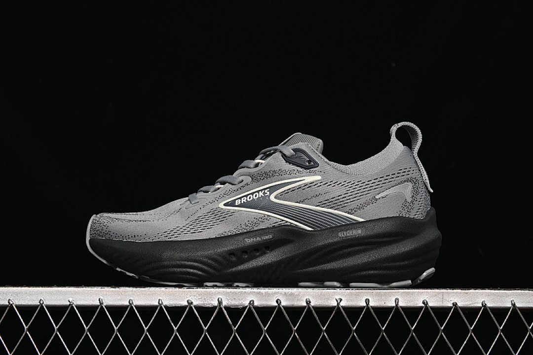 Unbranded [1104451D078]-[BROOKS GLYCERIN 22 GREY/BLACK]-[WOMAN:36-39]-[MAN:40-45], photo 1
