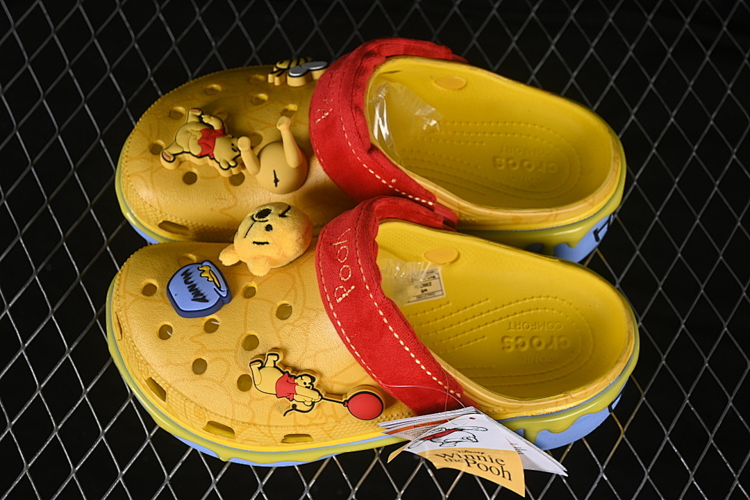 Crocs [ROUND-TOED THICK-SOLED SLIPPERS YELLOW/RED/BLUE]-[WOMAN:34-39]-[MAN:40] - Image 7