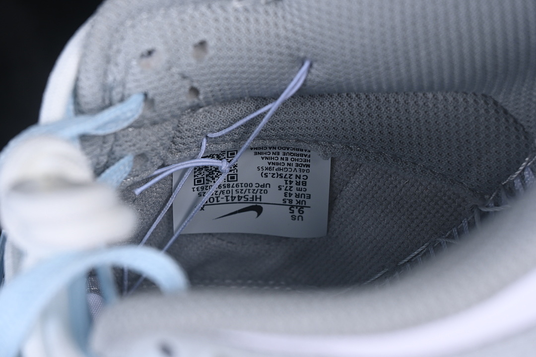 Unbranded [HF5441-105]-[DUNK LOW LACE UP CASUAL SNEAKERS SKY BLUE/SILVER/WHITE]-[MAN:40-46] - Image 5