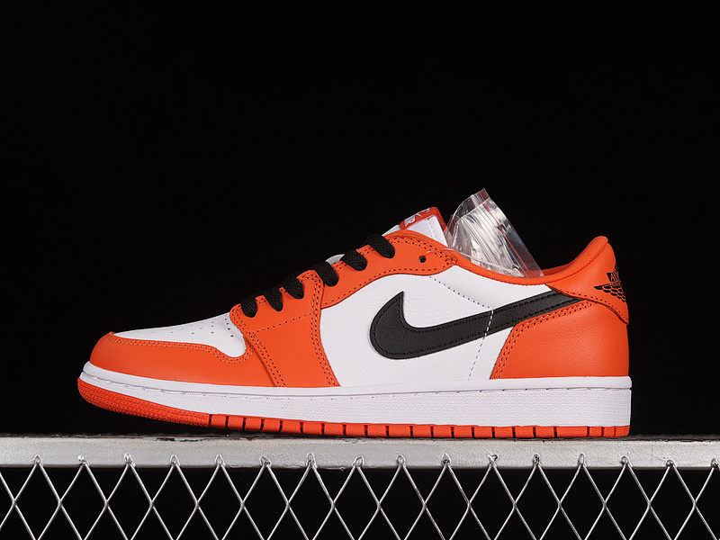 Jordan AIR Jordan 1 LOW OG WHITE/BLACK/ORANGE · CZ0775-801, photo 1