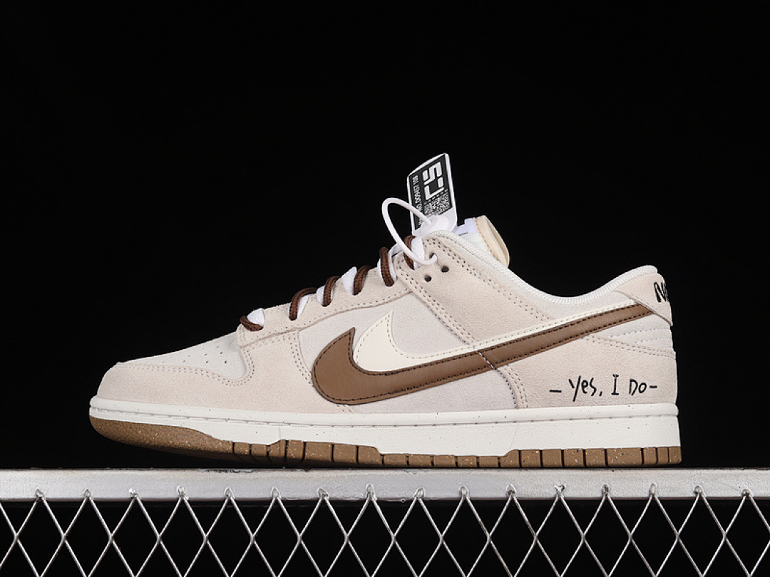 Nike SB DUNK LOW 85 WHITE/GREY/BROWN · DO9457-108, photo 1