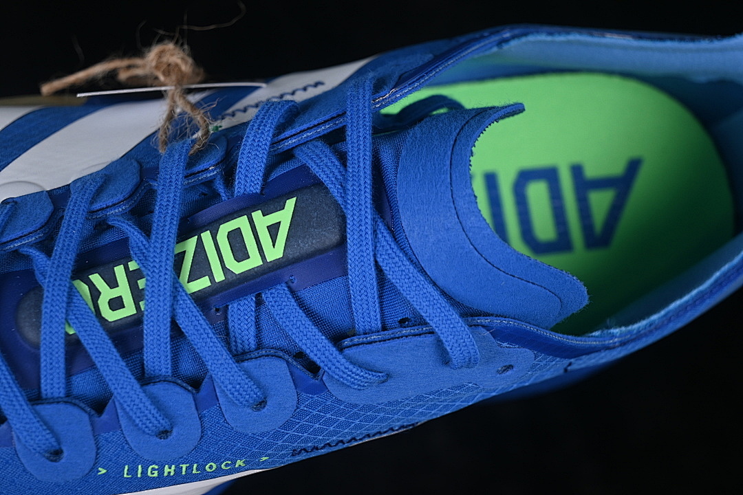 Adidas [JP6622]-[ADIZERO ADIOS PRO 4 BLUE/CLOUD WHITE/LIME BURST]-[WOMAN:36-39]-[MAN:40-45] - Image 9