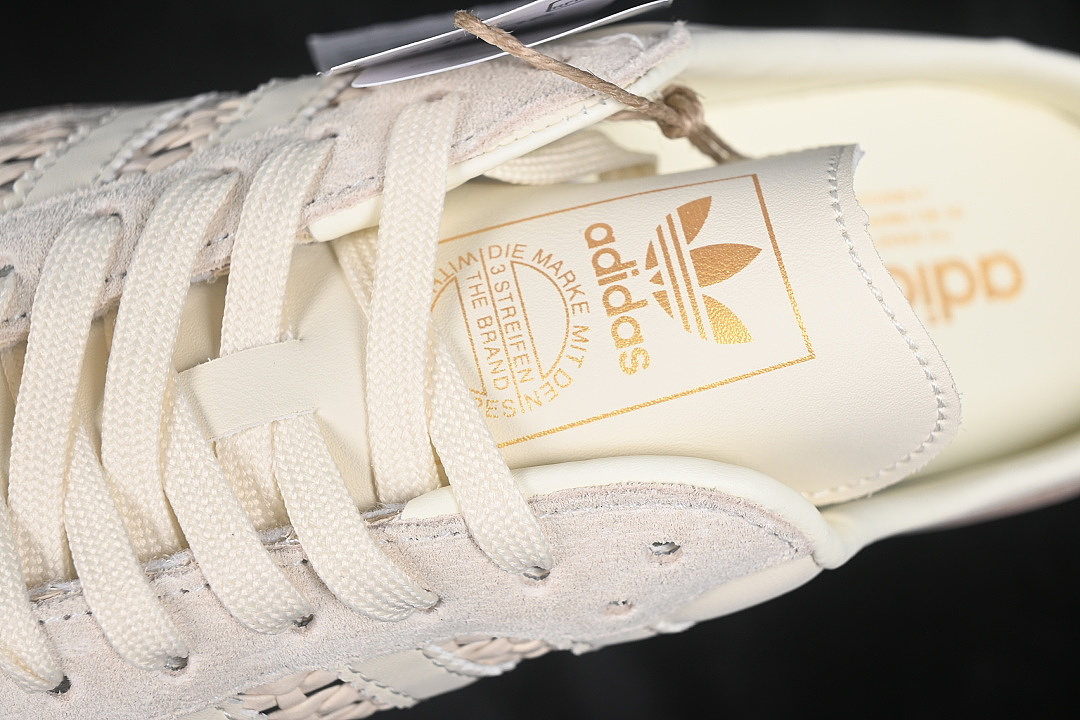 Adidas [KH7719]-[CLOVER CASUAL HALF DRAG BEIGE/PINK]-[WOMAN:36-39]-[MAN:40-45] - Image 8