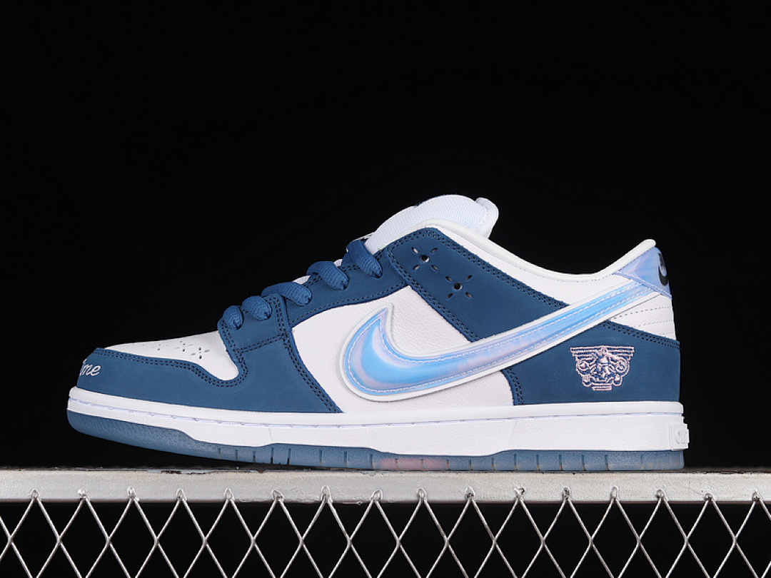 Unbranded [FN7819-400]-[BORN X RAISED SB DUNK LOW DEEP ROYAL BLUE/WHITE-WHITE]-[UNISEX:36-47.5], photo 1