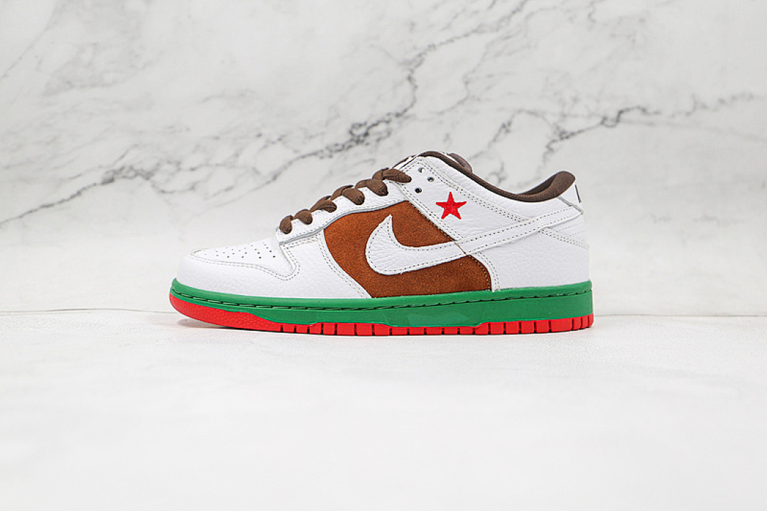 Nike DUNK LOW PRO SB CALI PECAN/WHITE · 304292-211, photo 1