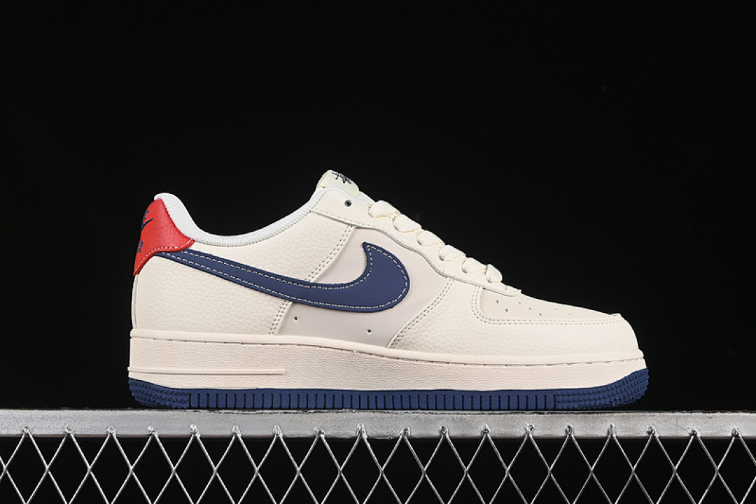 Nike [JJ2508-716]-[AIR FORCE 1 07 LOW WHITE/BLUE/RED]-[WOMAN:36-39]-[MAN:40-45] - Image 16