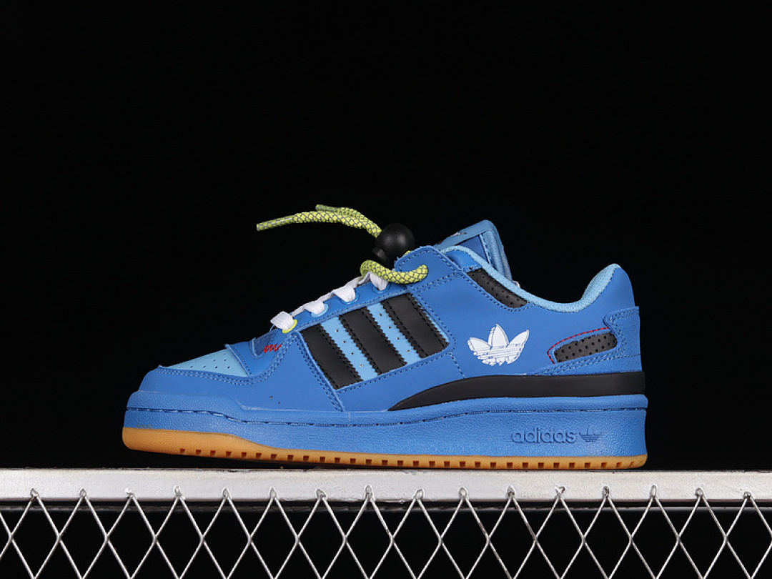 Unbranded [GZ4403]-[HEBRU BRANTLEY X FORUM LOW ROCKET TRUE BLUE/CORE BLACK-LIGHT BLUE]-[UNISEX:36-45], photo 1