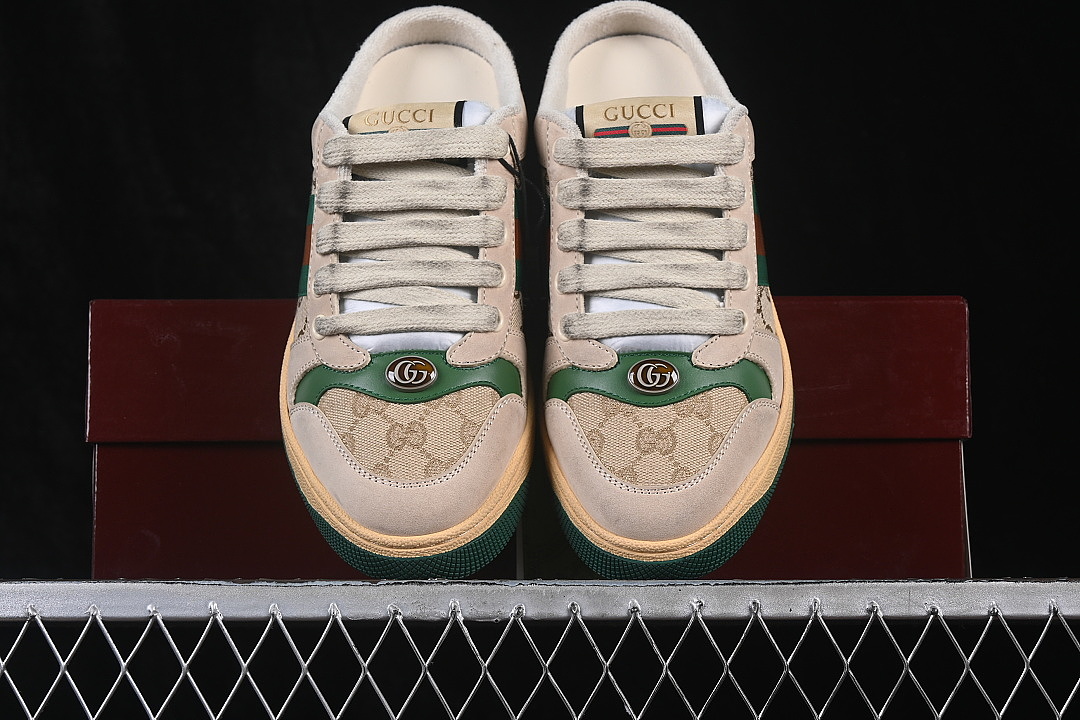 Gucci [0YIA05380]-[SCREENER SNEAKER CASUAL FLATS DARK GREEN/WHEAT]-[WOMAN:35-39]-[MAN:40] - Image 11