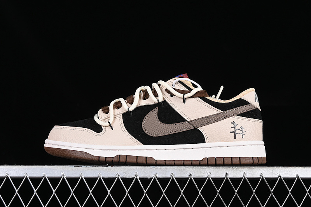 Nike SB DUNK LOW BLACK/BROWN/BEIGE · DR9704-200, photo 1