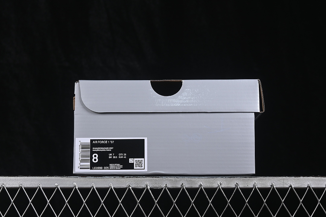 Nike [LD1999-025]-[AIR FORCE 1 07 LOW CASUAL SNEAKERS NAVY BLUE/WHITE]-[WOMAN:36-39]-[MAN:40-45] - Image 11