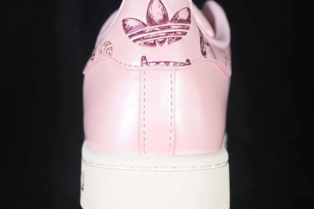 Unbranded [LB9764]-[SUPERSTAR II SHELL TOE CASUAL SNEAKERS PEARL LIGHT PINK/PINK]-[WOMAN:35-39]-[MAN:40] - Image 6