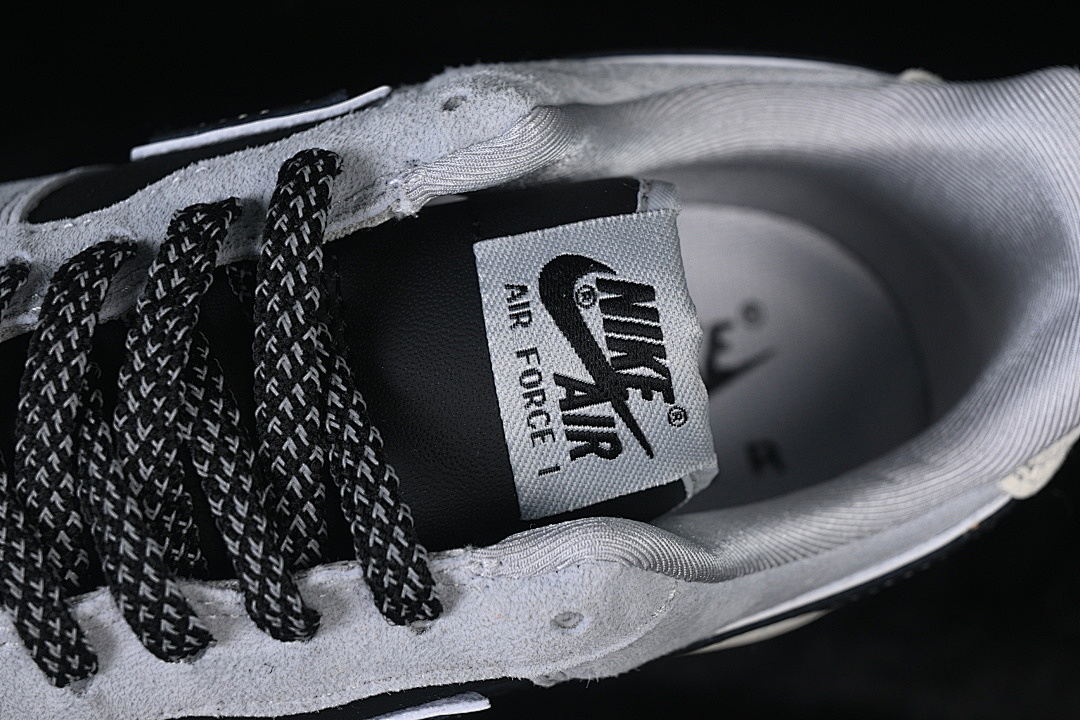 Nike [SS1979-003]-[AIR FORCE 1 07 LOW GREY/BLACK/WHITE]-[WOMAN:36-39]-[MN:40-45] - Image 9