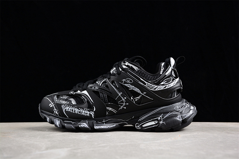 Balenciaga TRACK SNEAKER WHITE/GREY/BLACK · W3SR22315, photo 1