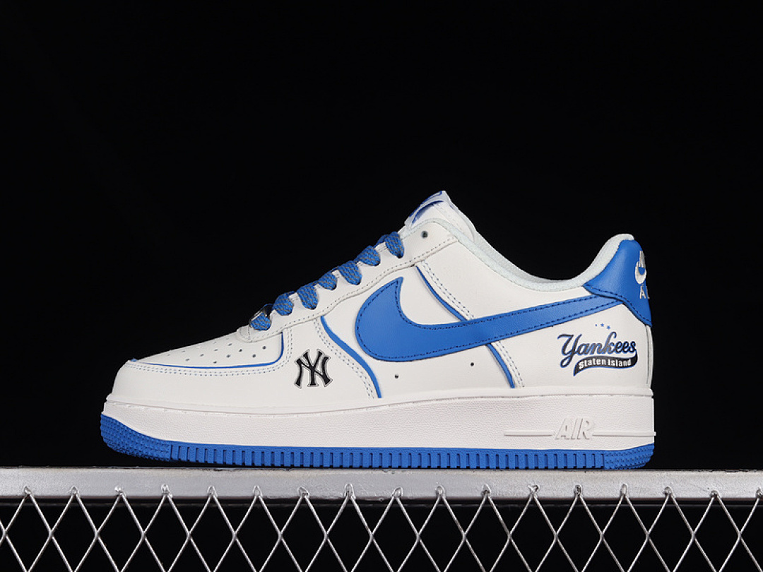 Nike [BS8806-522]-[AIR FORCE 1 LOW 07 WHITE/WHITE/BLUE]-[WOMAN:36-39]-[MAN:40-45], photo 1