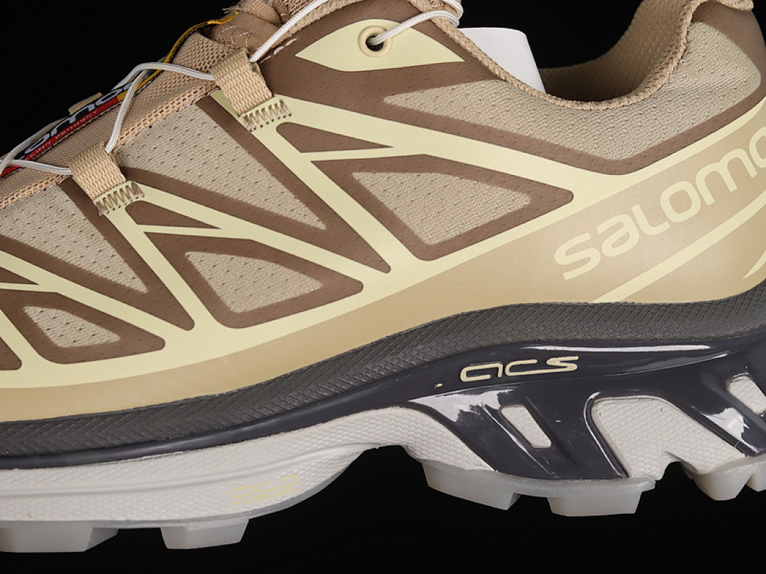 On Running [416410-22]-[XT 6 FOR DSM GAOKE DUANJI OUTDOOR CASUAL KHAKI/YELLOW]-[WOMAN:36-39]-[MAN:40-46.5] - Image 7