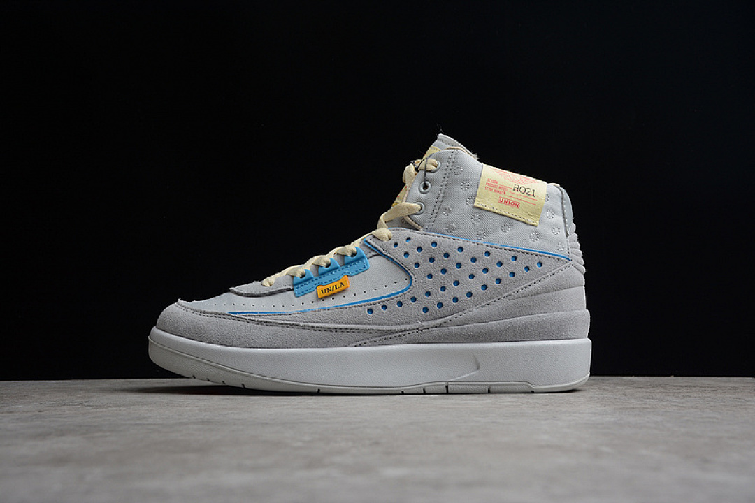 Jordan [DN3802-001]-[UNION LA X AIR JORDAN 2 RETRO SP GREY FOG/SIREN RED/LIGHT SMOKE GREY]-[MAN:40-48], photo 1