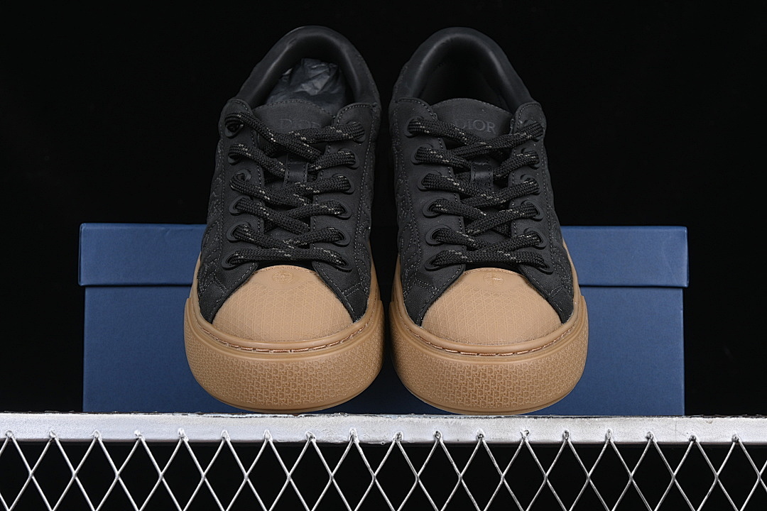Dior [STONE ISLAND COLLABORATION SERIES OF CASUAL DAD SHOES BLACK/BROWN]-[MAN:40-46] - Image 12