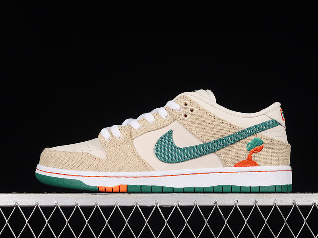 Unbranded [FD0860-001]-[JARRITOS DUNK LOW SB PHANTOM/SAFETY ORANGE/MALACHITE]-[WOMAN:36-39]-[MAN:40-47.5], photo 1