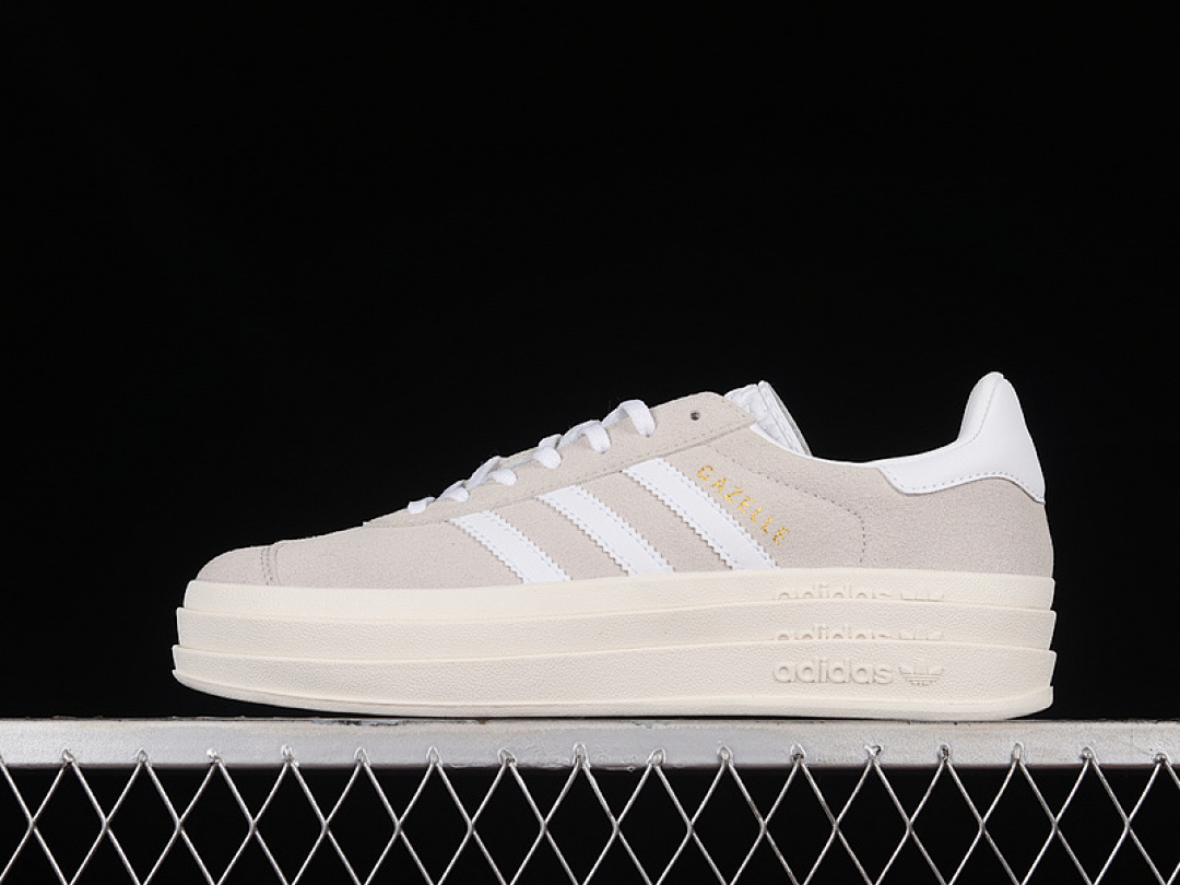 Unbranded [HQ6893]-[GAZELLE BOLD SHOES GREY TWO/CLOUD WHITE/CORE WHITE]-[WOMAN:36-40], photo 1