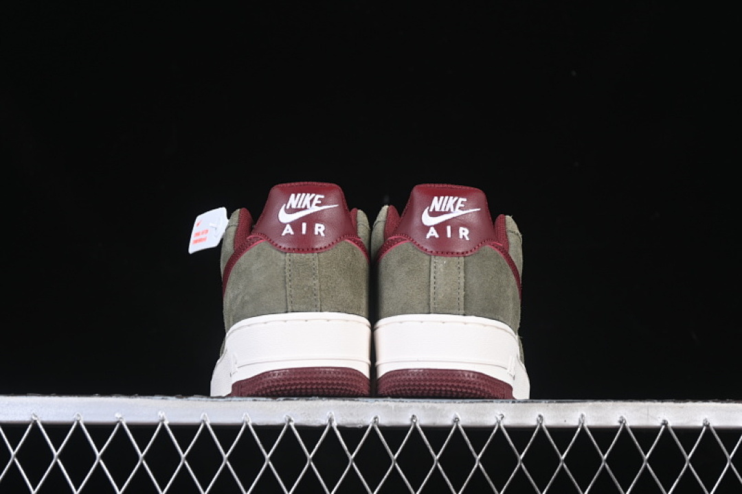 Nike [FQ8714-302]-[AIR FORCE 1 07 LOW WHITE/GREY/RED]-[WOMAN:36-39]-[MAN:40-45] - Image 14