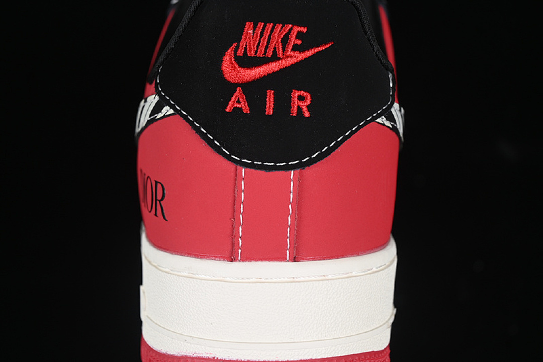 Nike [KK1988-066]-[AIR FORCE 1 07 LOW WHITE/BLACK/RED]-[WOMAN:36-39]-[MAN:40-45] - Image 7