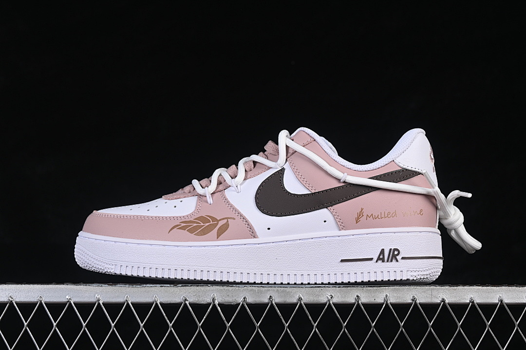 Nike [CV8688-578]-[AIR FORCE 1 07 LOW WHITE/PINK]-[WOMAN:36-39]-[MAN:40-45] - Image 2
