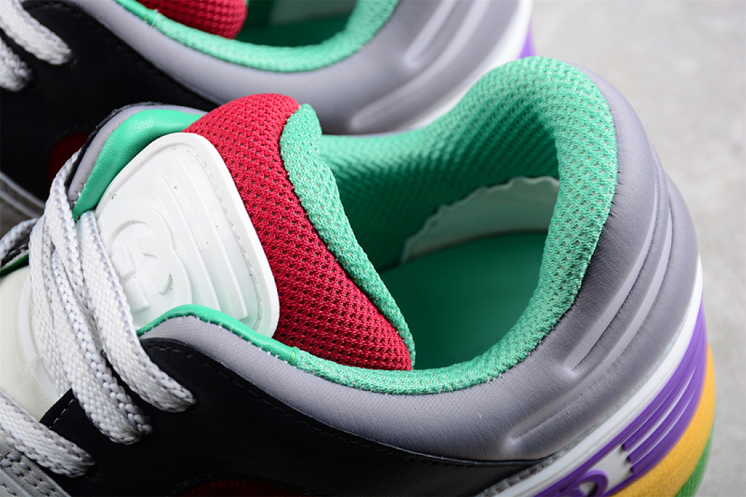 Gucci [GU*CCI BASKET LOW-TO SNEAKER MULTI-COLOR/BLACK]-[WOMAN:35-39]-[MAN:40-45] - Image 7