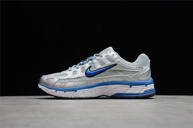 Nike Nike P-6000 METALLIC SILVER/RACER BLUE-WHITE-BLACK · BV1021-001, photo 1