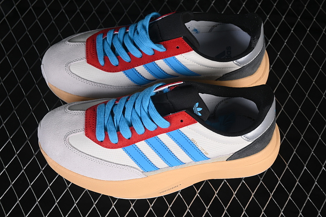 Adidas [CJ7708]-[ADIZERO EVO SL 72 LEISURE RUNNING SHOES WHITE/BLUE/BLACK]-[WOMAN:36-39]-[MAN:40-45] - Image 11