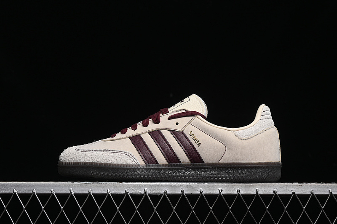 Adidas [IG1987]-[ORIGINALS SAMBA WONDER WHITE/MAROON/PUTTY GREY]-[WOMAN:36-39]-[MAN:40-45], photo 1