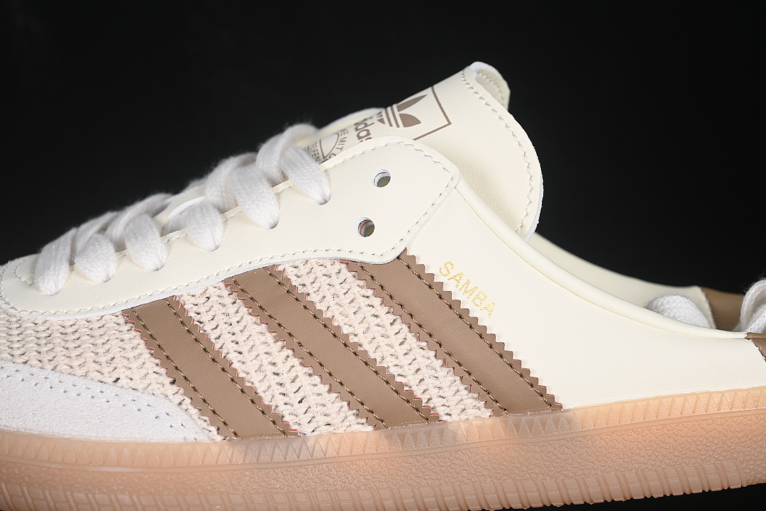 Adidas [HP5059]-[CLOVER CASUAL HALF DRAG BROWN/WHITE]-[WOMAN:36-39]-[MAN:40-45] - Image 7