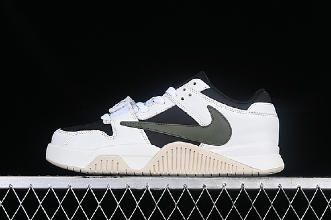 Jordan TRAVIS SCOTT Jordan CUT THE CHECK WHITE/GREY/BLACK/GREEN · FZ8117-100, photo 1