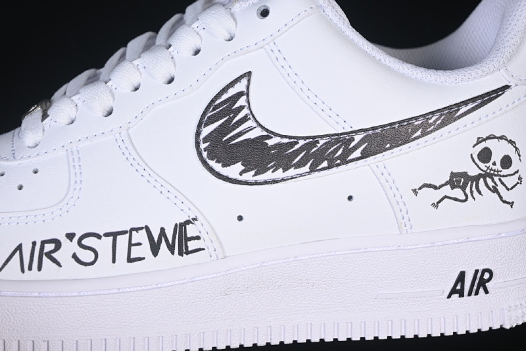 Nike [ZH0316-096]-[AIR FORCE 1 07 LOW WHITE/BLACK]-[WOMAN:36-39]-[MAN:40-45] - Image 8