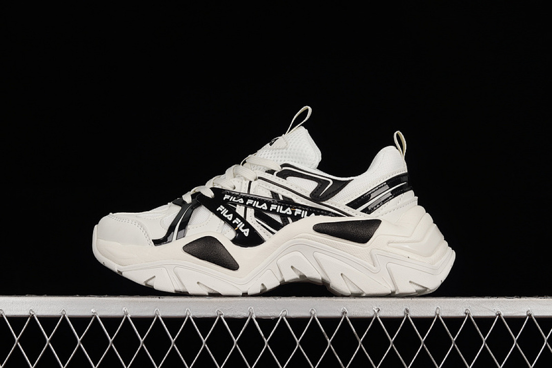 Fila [5RM01577-120]-[FI*LA SPORT INTERACTION SHOES WHITE/WHITE/BLACK]-[WOMAN:35.5-39]-[MAN:40-44], photo 1
