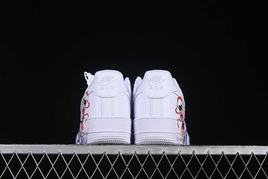 Nike [DD8959-100]-[AIR FORCE 1 07 LOW WHITE/BLUE/RED/GREY]-[WOMAN:36-39]-[MAN:40-45] - Image 14
