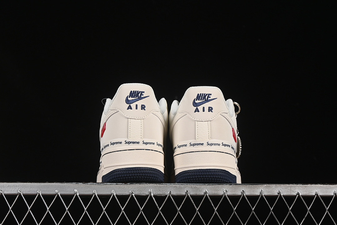 Nike [XX3168-203]-[AIR FORCE 1 07 LOW SUPREME OFF WHITE/BLUE]-[WOMAN:36-39]-[MAN:40-45] - Image 14