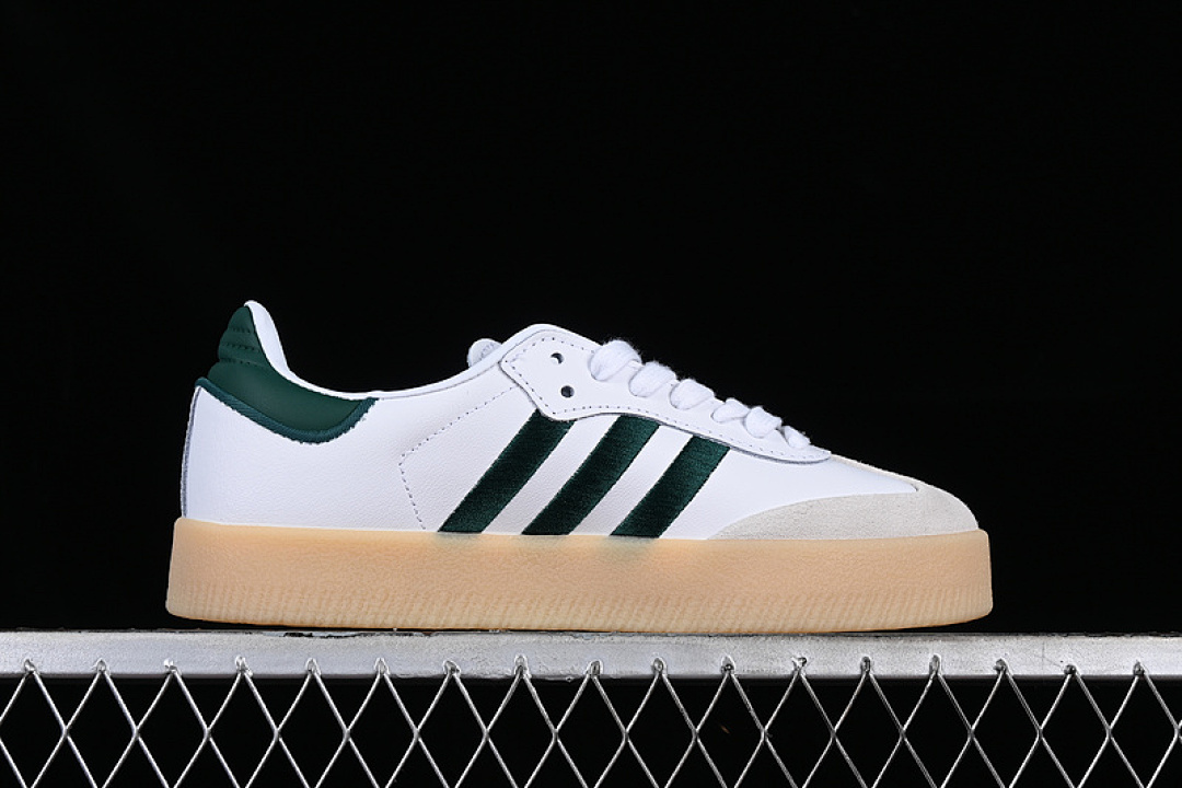 Adidas [ID0440]-[SAMBA VEGAN WHITE/BLACK/GREEN]-[WOMAN:36-39]-[MAN:40-45] - Image 16