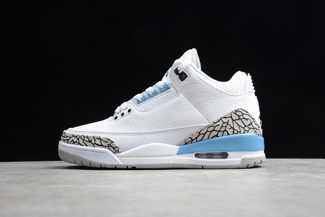Jordan [CT8532-104]-[AIR JORDAN 3 RETRO UNC WHITE/VALOR BLUE-TECH GRAY]-[MAN:40-45], photo 1