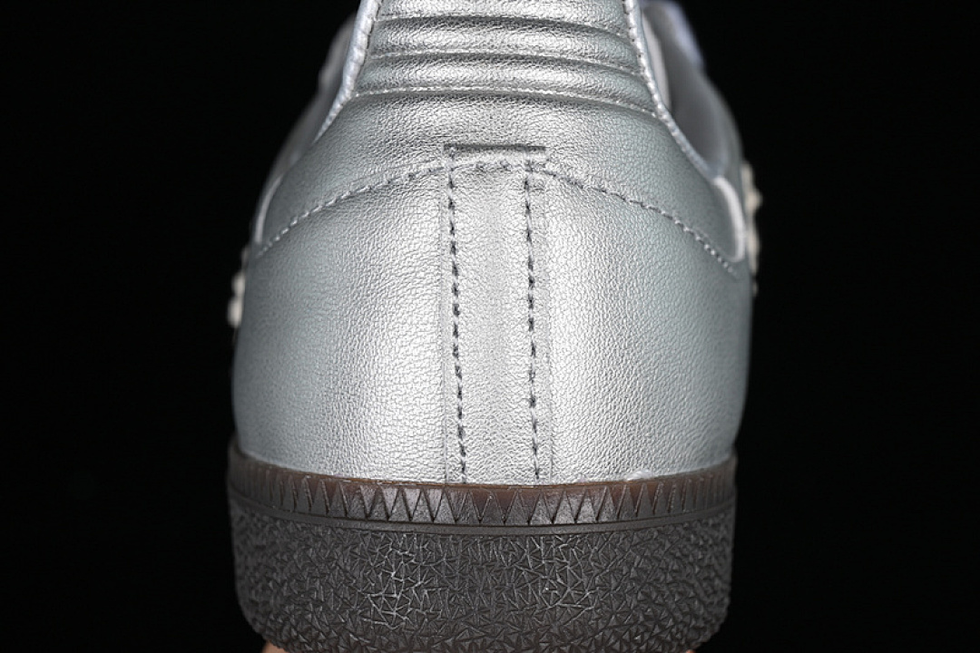 Adidas [B75806]-[ADIDAS SAMBA VEGAN SILVER/BLACK/GREY/WHITE]-[WOMAN:36-39] - Image 8