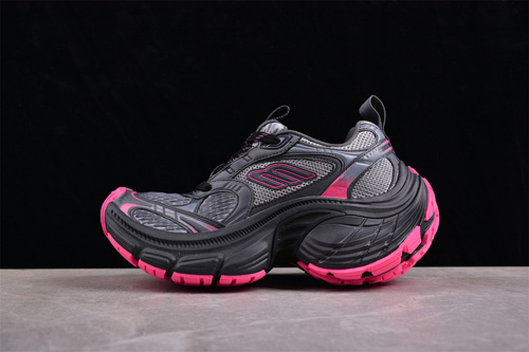 Balenciaga TRACK SNEAKER BLACK/PINK · W2MV21510, photo 1