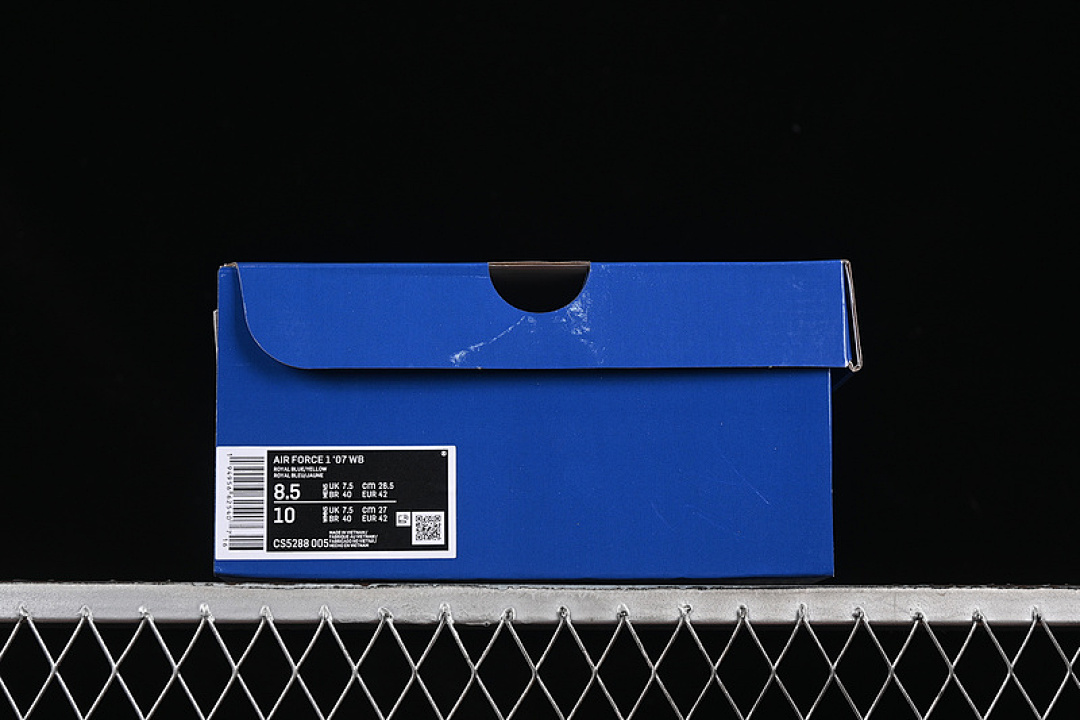 Nike [CS5288-005]-[AIR FORCE 1 07 LOW NBA WHITE/BLUE/YELLOW]-[WOMAN:36-39]-[MAN:40-45] - Image 13
