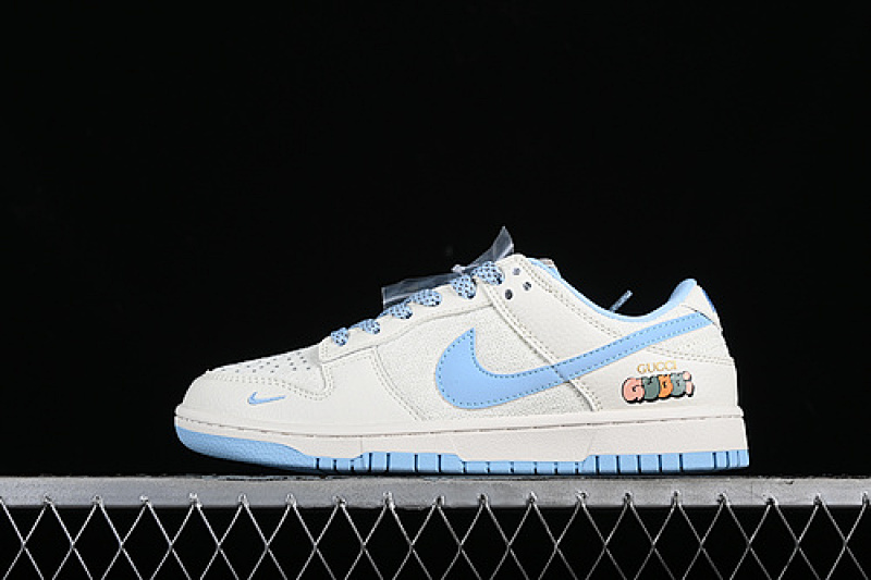 Off-White Nike SB DUNK LOW GU*CCI OFF WHITE/BLUE · DQ1098-376, photo 1