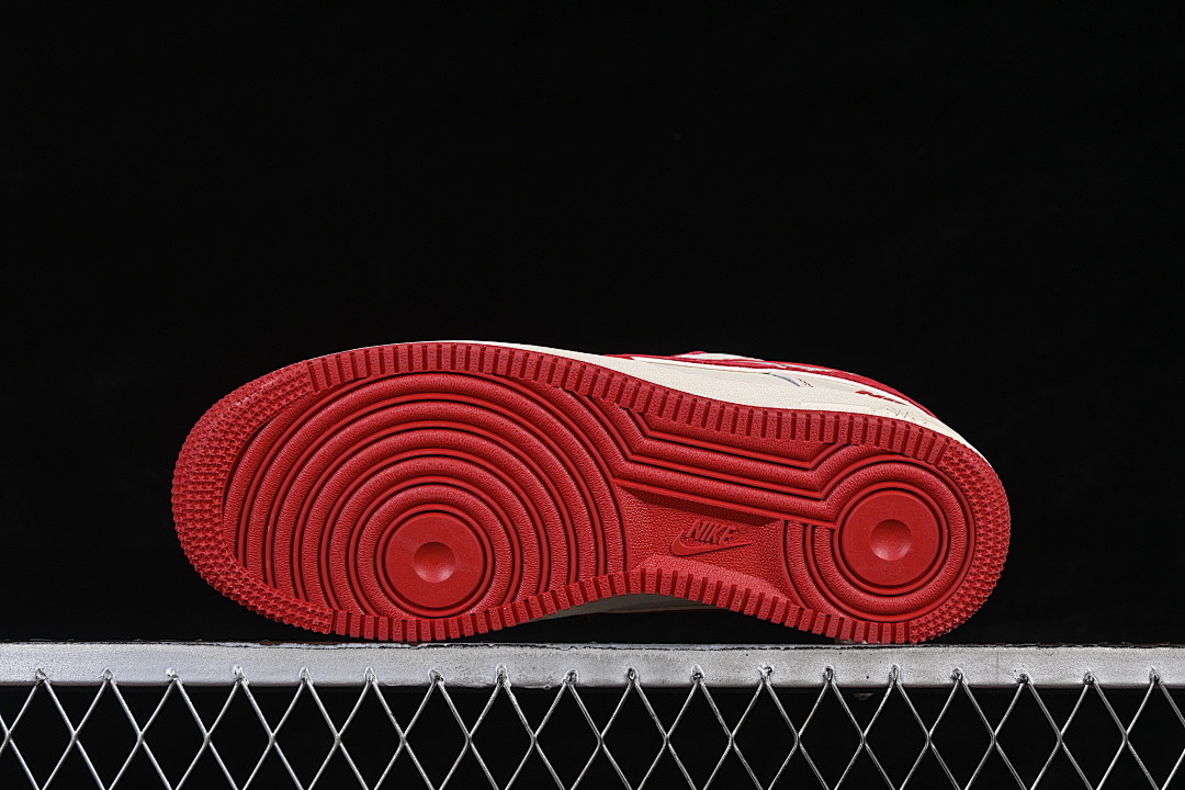 Nike [XL1979-144]-[AIR FORCE 1 07 LOW CASUAL SNEAKERS WHITE/RED]-[WOMAN:36-39]-[MAN:40-45] - Image 15